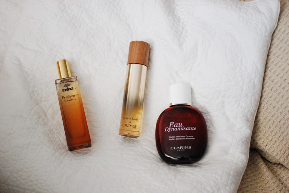 3 fragrâncias leves