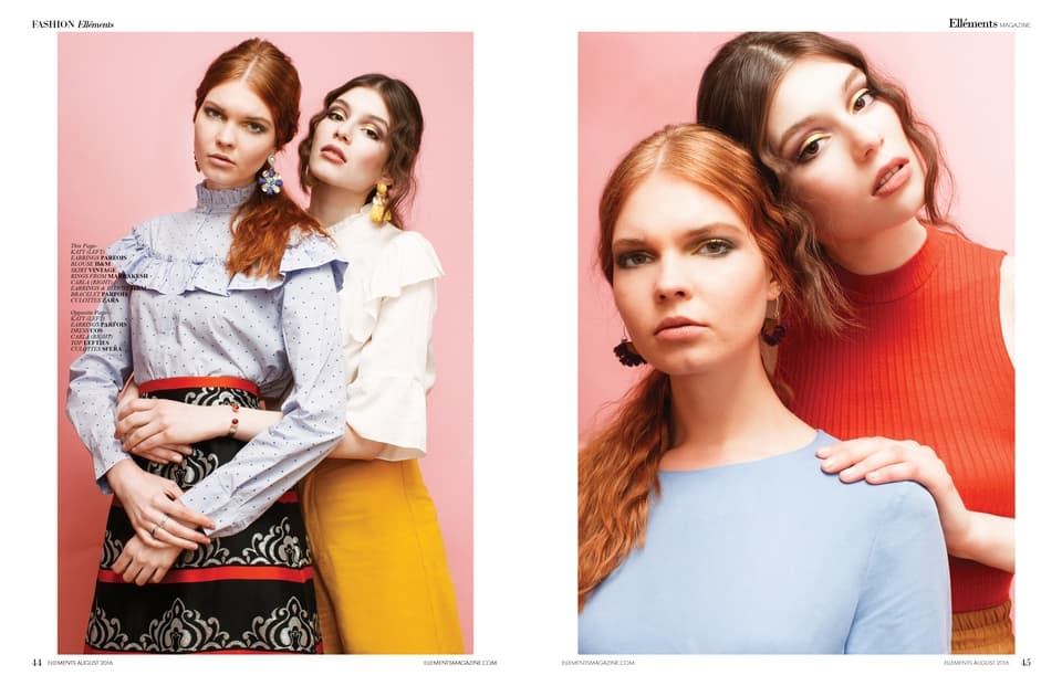 Doube Feature for Elléments Magazine — 6