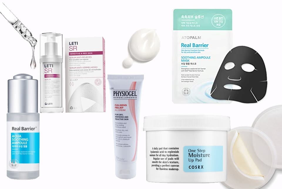 os 5 melhores produtos para a rosácea