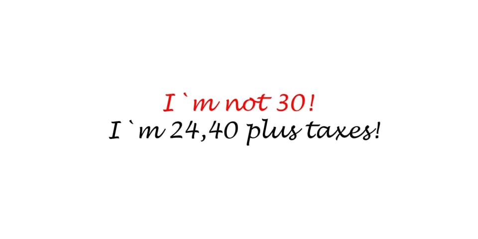 The terrible 30`s wish list
