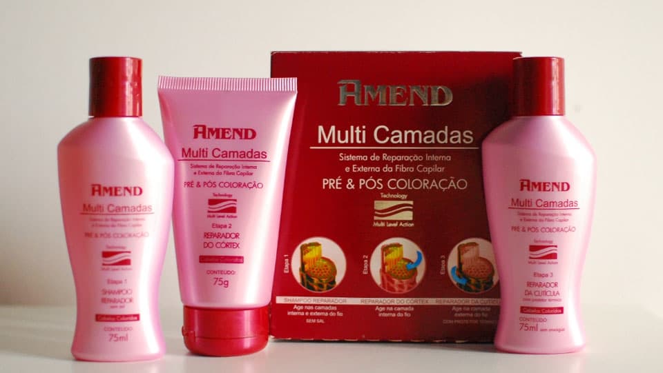 Tratamento pré&pós coloração