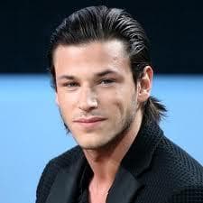 Slick back hair style