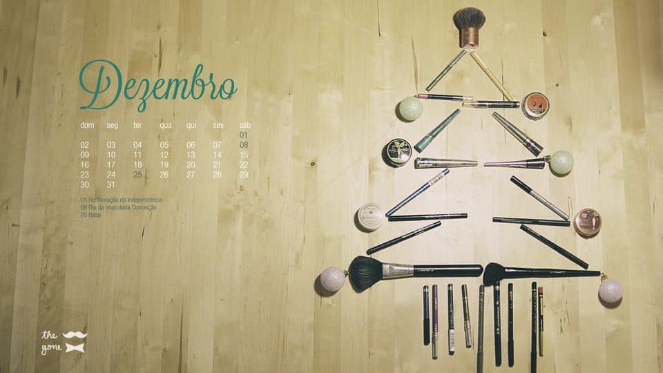 CALENDÁRIO THE MUSTACHE GONE EXQUISITE- DEZEMBRO
